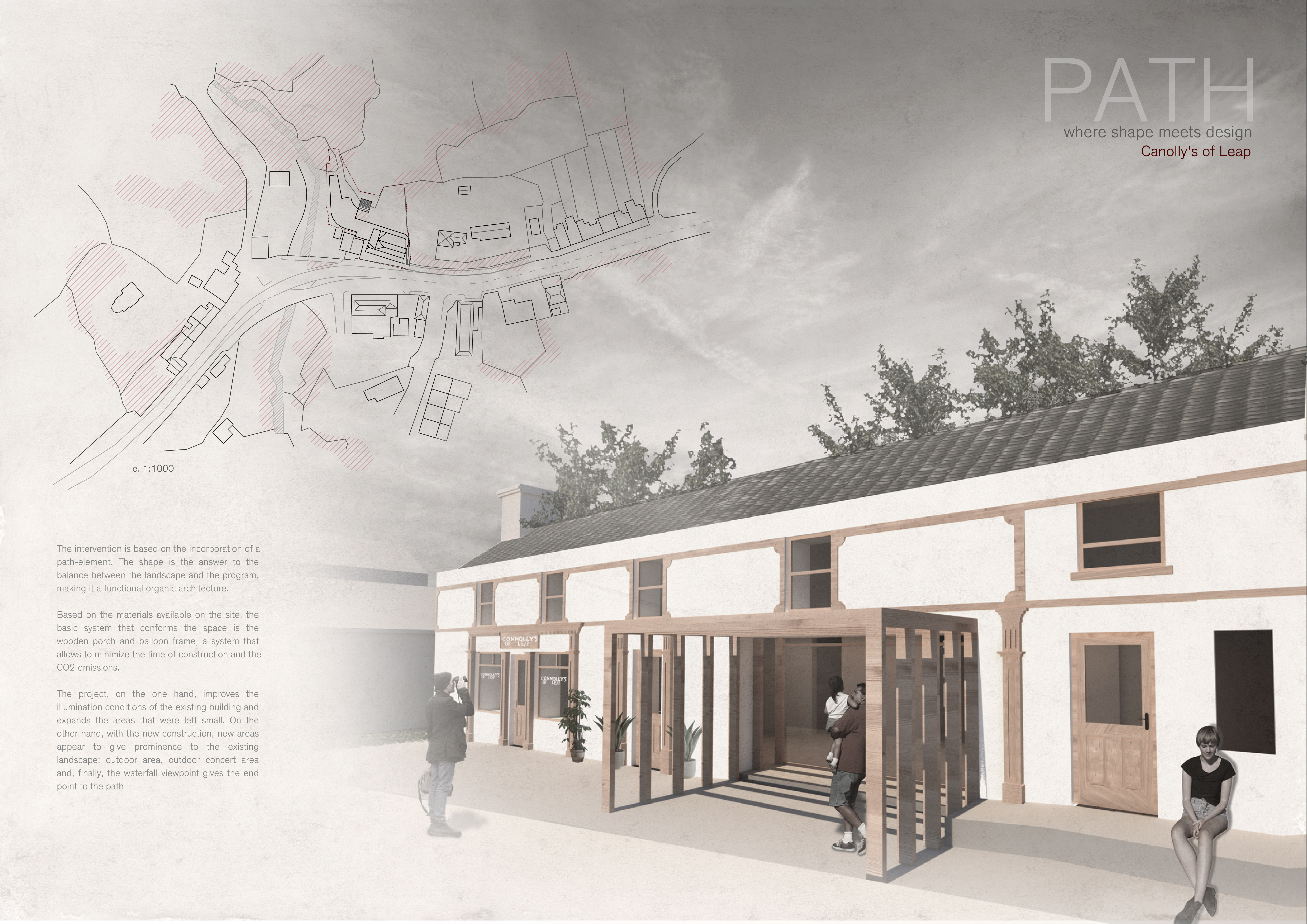 Honorable mention - irishcultmusicvenue architecture competition winners