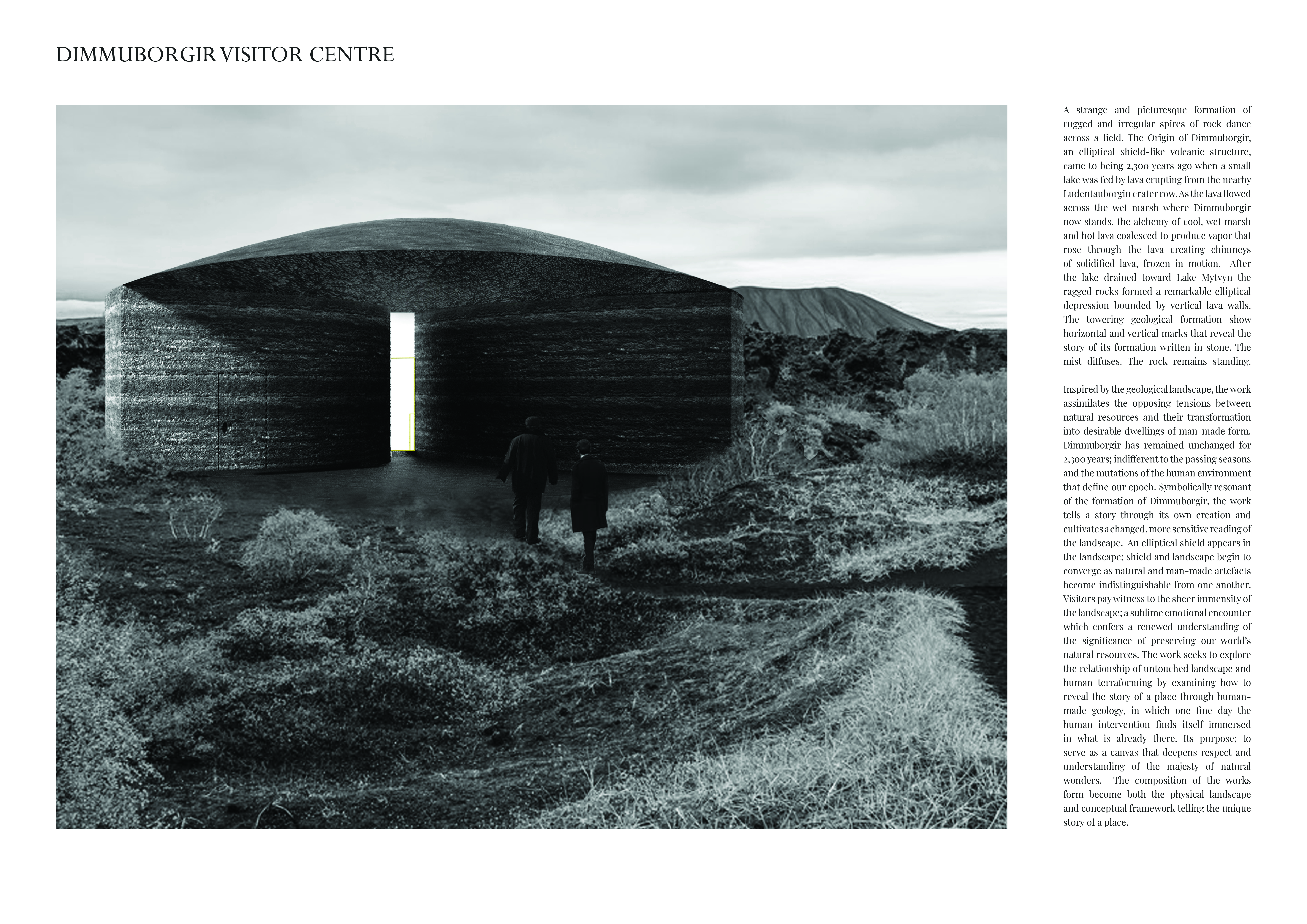 Honorable mention - blacklavacenter architecture competition winners